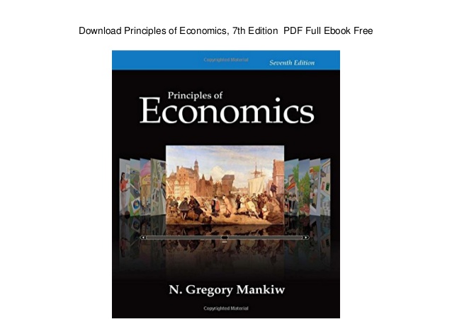 Principles Of Economics Mankiw 7th Edition Pdf Download newinteriors